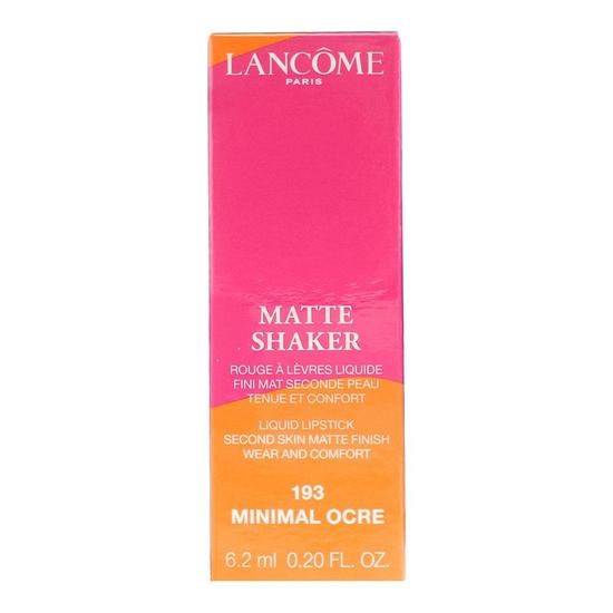 Lancôme Matte Shaker Liquid Lipstick 185 Orange Arty