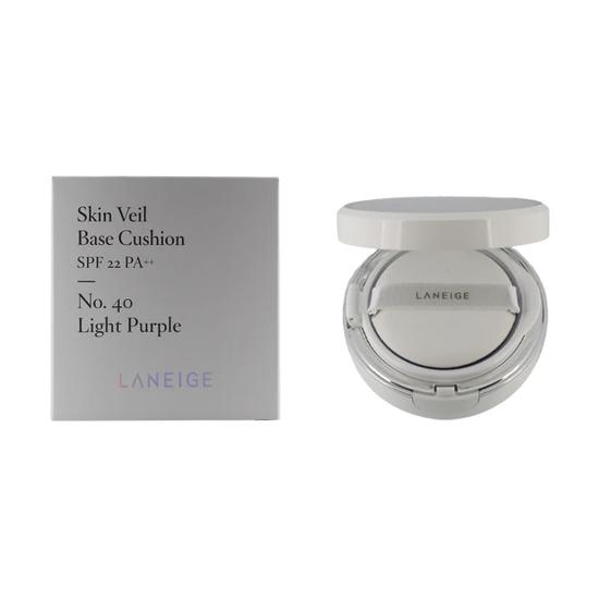 Laneige Skin Veil Base Cushion SPF 22 No.40 Light Purple