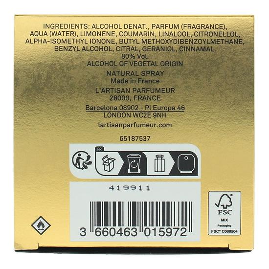 L'Artisan Parfumeur Cuir Grenat Eau De Parfum 100ml