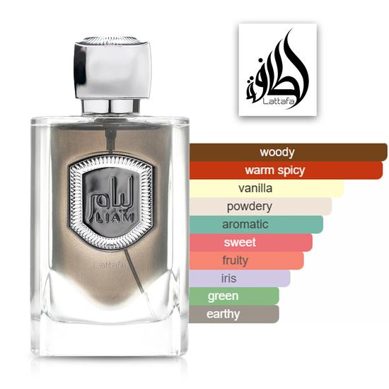 Lattafa Liam Grey Eau De Parfum By Lattafa 100ml