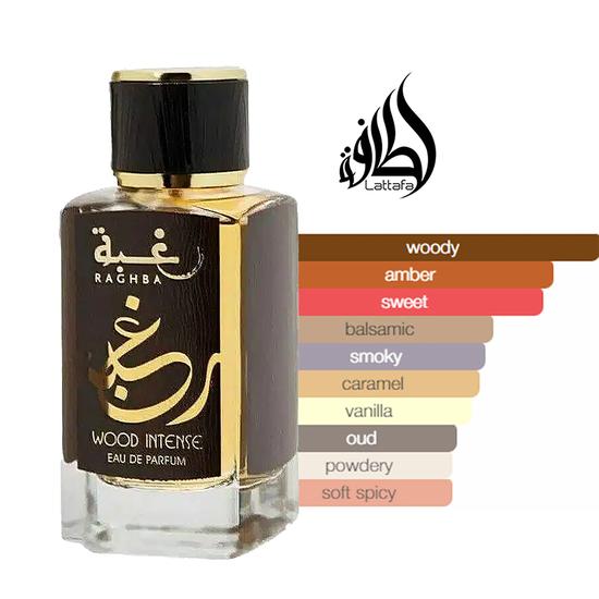 Lattafa Raghba Wood Intense Eau De Parfum 100ml