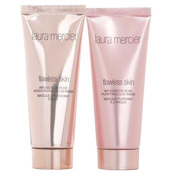 Laura Mercier Infusion De Rose Mask Duet Set 2x 75g
