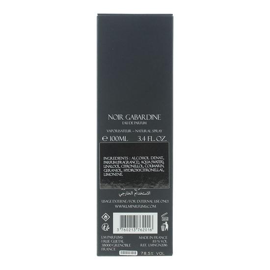 Laurent Mazzone Noir Gabardine Eau De Parfum 100ml