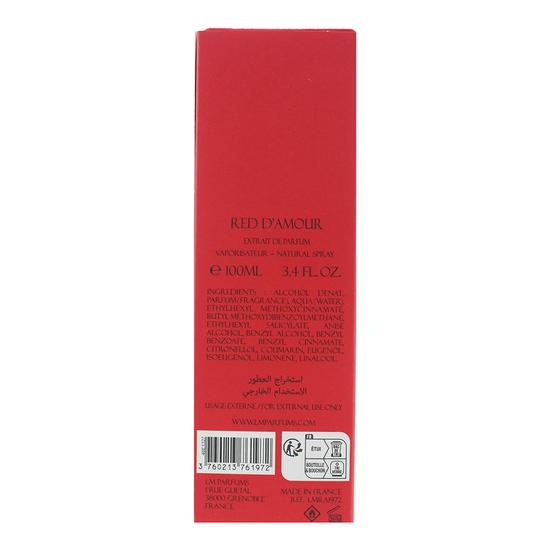 Laurent Mazzone Red D'amour Extrait De Parfum 100ml