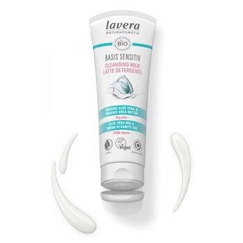 Lavera Basis Sensitiv Cleansing Milk Organic Aloe Vera & Organic Shea Butter 125ml