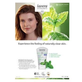 Lavera Pure Beauty 3 In 1 Wash, Scrub, Mask For Blemished & Combination Skin 125ml