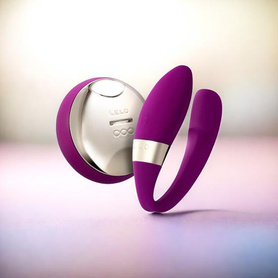 Lelo Tiani 2 Remote Control Couples Massager Deep Rose