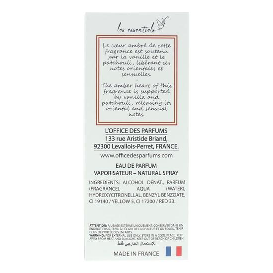 Les Essentiels Ambre Eau De Parfum 80ml