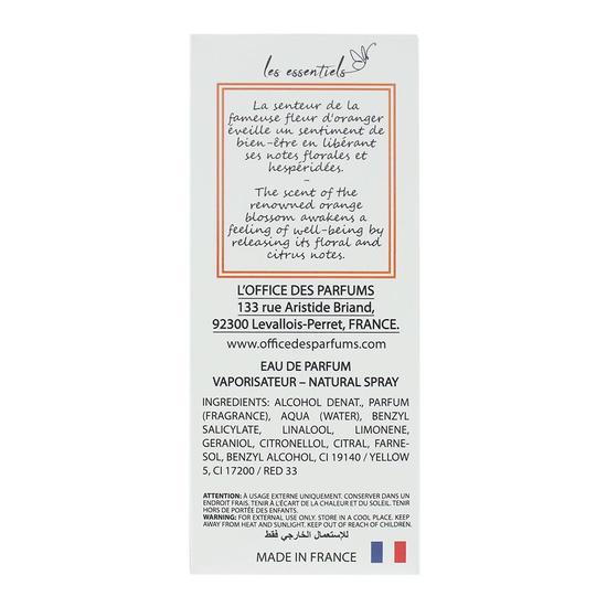Les Essentiels Fleur d'Oranger Eau De Parfum 80ml