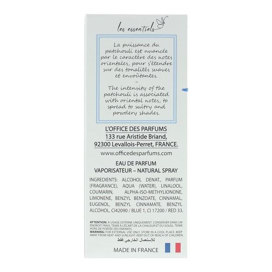 Les Essentiels Patchouli Eau De Parfum 80ml