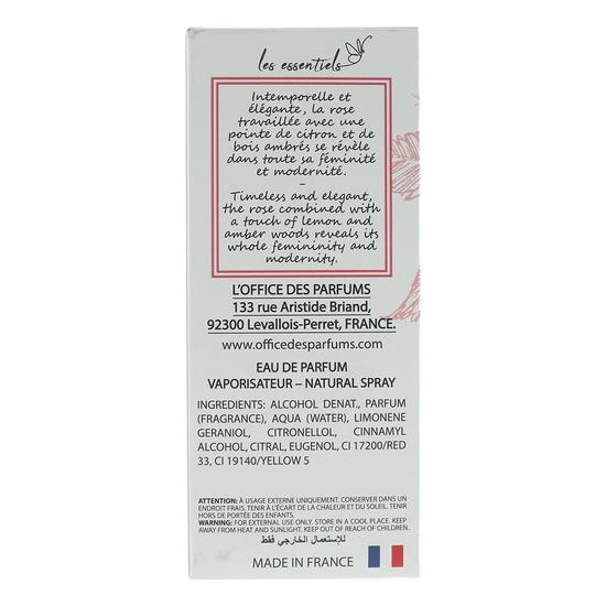 Les Essentiels Rose Eau De Parfum 80ml