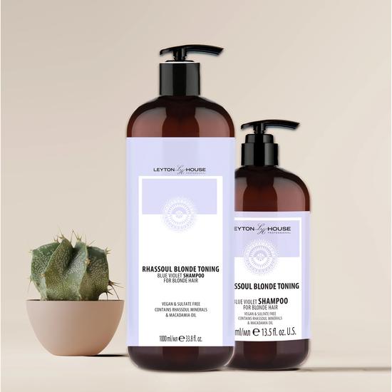 Leyton House Rhassoul Blonde Toning Shampoo 400ml