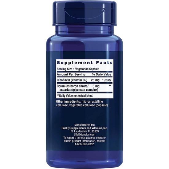 Life Extension Boron 3mg Vegicaps 100 Vegicaps