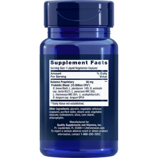 Life Extension Florassist Balance Vegicaps 30 Vegicaps