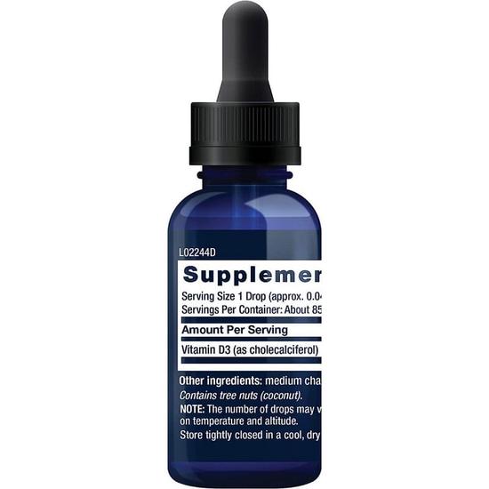 Life Extension Liquid Vitamin D3 50mcg 29ml