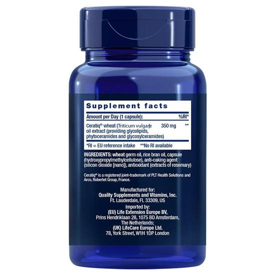 Life Extension Skin Restoring Ceramides Vegicaps 30 Vegicaps