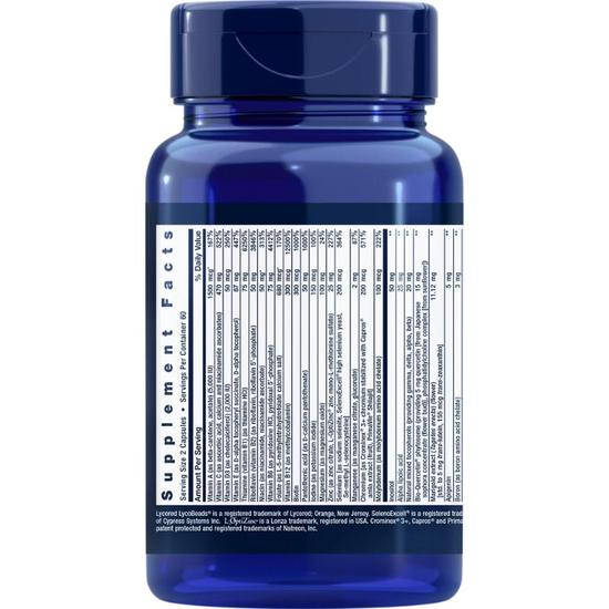 Life Extension Two-Per-Day Capsules 60 Capsules