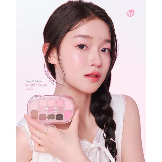 Lilybyred Dewy Fit Palette 02 Pink Milk Tea