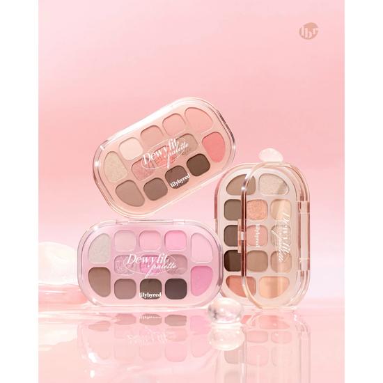 Lilybyred Dewy Fit Palette 02 Pink Milk Tea