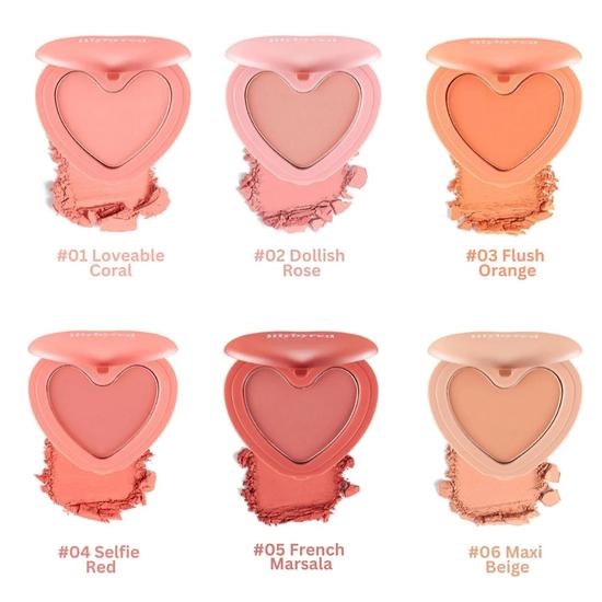Lilybyred Luv Beam Cheek 01 #Loveable Coral