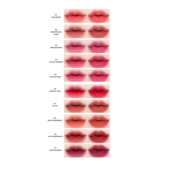 Lilybyred Mood Liar Velvet Tint 01 #Pure Apricot