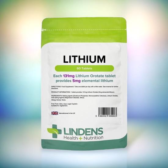 Lindens Lithium 5mg Tablets 60 Tablets
