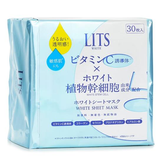 LITS White Sheet Mask 30sheets