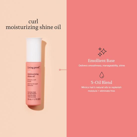 Living Proof Curl Moisturising Shine Oil 50ml