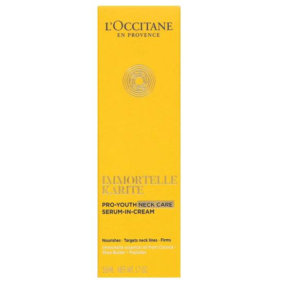 L'Occitane Immortelle Shea Neck Cream 50ml