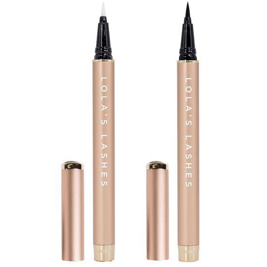 Lola's Lashes Flick & Stick Adhesive Eyeliner Precision Pen Black