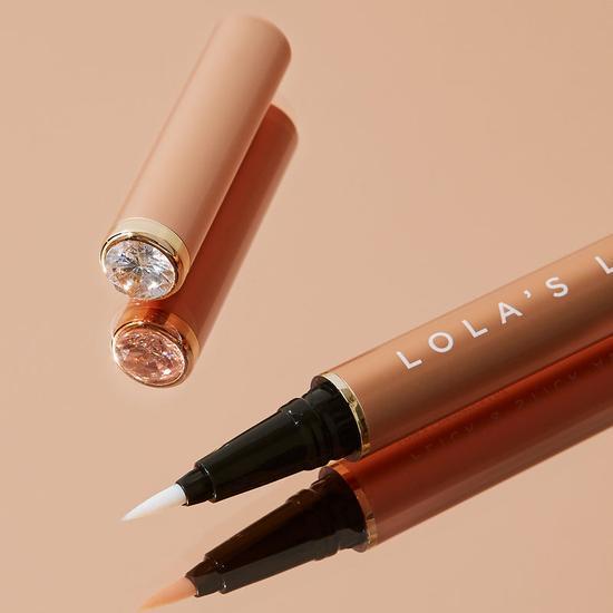 Lola's Lashes Flick & Stick Adhesive Eyeliner Precision Pen Black
