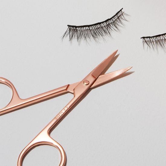 Lola's Lashes Rose Gold Precision Lash & Brow Scissors Rose Gold