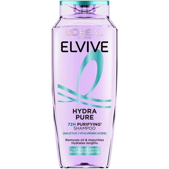 L'Oreal Elvive Hydra Pure 72h Purifying Shampoo 400ml