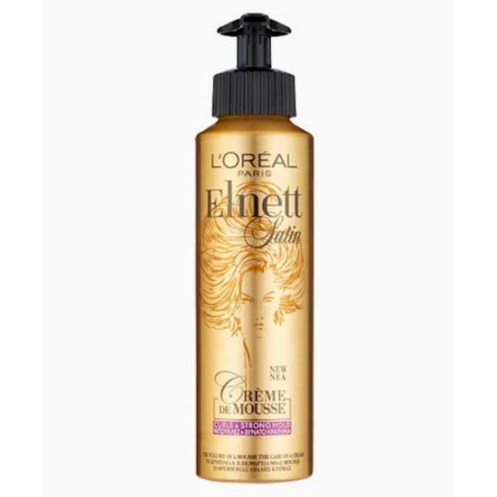 L'Oréal Professionnel Elnett Satin Curls Strong Hold Creme De Mousse 200ml