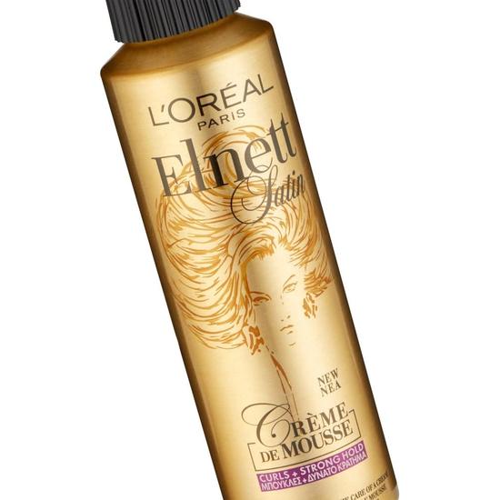 L'Oréal Professionnel Elnett Satin Curls Strong Hold Creme De Mousse 200ml