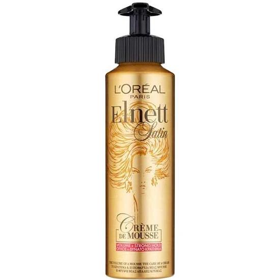 L'Oréal Professionnel Elnett Satin Volume Creme De Mousse 200ml