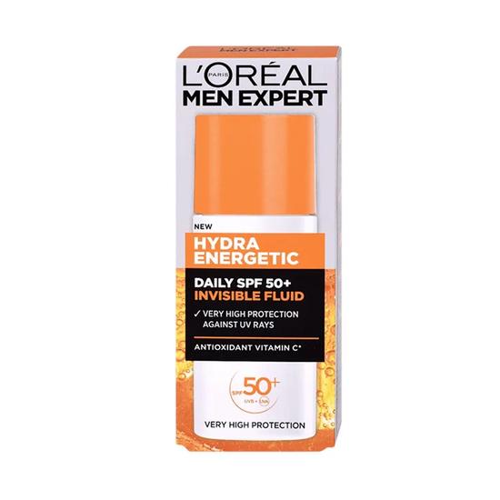 L'Oréal Paris Men Expert Hydra Energetic Daily Invisible Fluid SPF 50 50ml