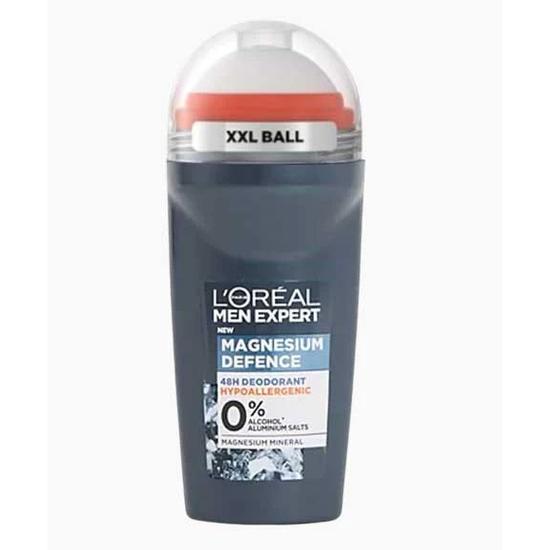 L'Oréal Paris Men Expert Magnesium Defence 48h Deodorant Roll On 50ml