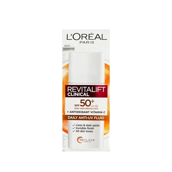 L'Oreal Paris Revitalift Clinical Daily Anti UV Fluid SPF 50 Plus 50ml