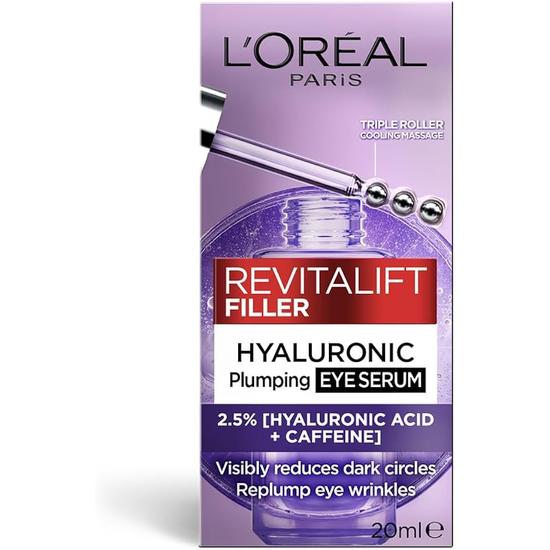 L'Oreal Paris Revitalift Filler Anti Wrinkle Eye Serum 15ml