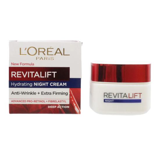 L'Oreal Paris Revitalift Night Face Cream Anti-Wrinkle & Extra Firming 50ml