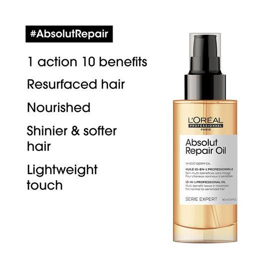 L'Oréal Professionnel Serie Expert Absolut Repair 10-in-1 Leave In Oil 90ml