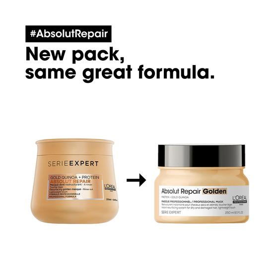 L'Oréal Professionnel Serie Expert Absolut Repair Golden Lightweight Mask 250ml