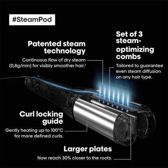 L'Oréal Professionnel SteamPod 4.0 Hair Straightener & Styler