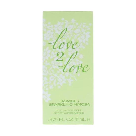 Love2Love Jasmine + Sparkling Mimosa Eau De Toilette 11ml