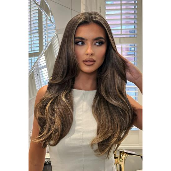 LullaBellz 18" Hidden Halo Blow Dry Hair Extensions 1 Piece