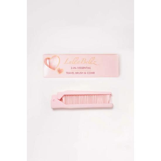 LullaBellz 2-in-1 Folding Comb & Brush