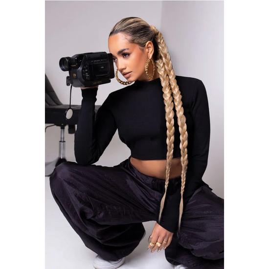 LullaBellz Extra AF 34'' Double Up Braid REDS | BURGUNDY