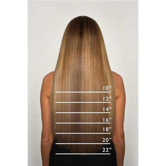 LullaBellz Luxury Gold 22" 250g 5 Piece Human Hair Extensions Blondette