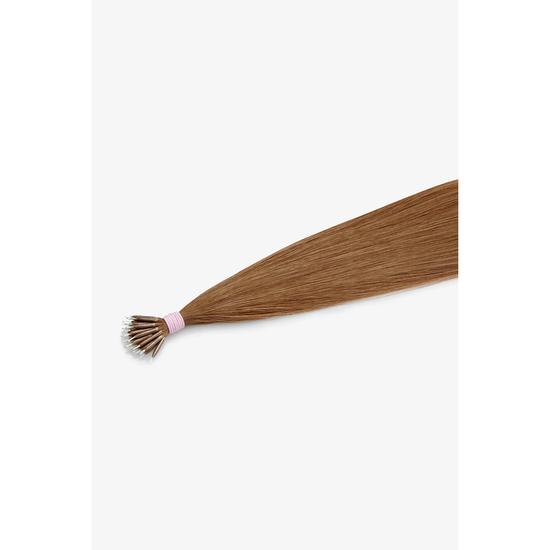 LullaBellz Professional 20" Invisible Nano Bonds DARK | CHOC BROWN